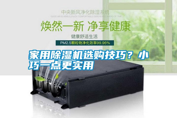 家用除濕機(jī)選購(gòu)技巧？小巧一點(diǎn)更實(shí)用