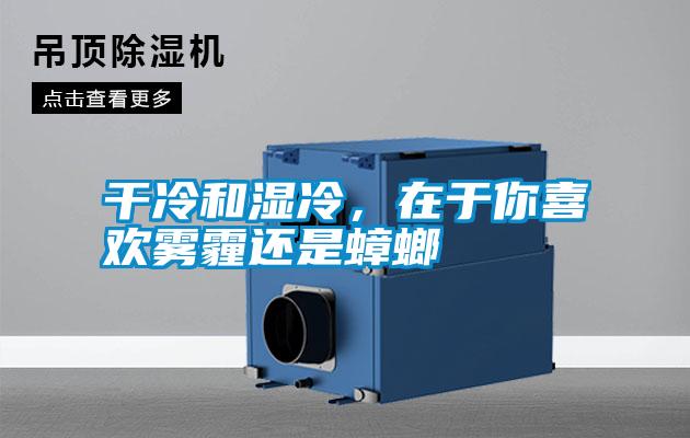 干冷和濕冷，在于你喜歡霧霾還是蟑螂