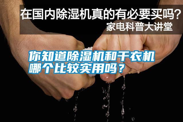 你知道除濕機(jī)和干衣機(jī)哪個(gè)比較實(shí)用嗎？