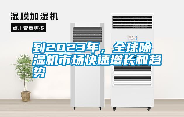 到2023年，全球除濕機(jī)市場快速增長和趨勢