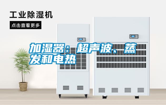 加濕器：超聲波、蒸發(fā)和電熱