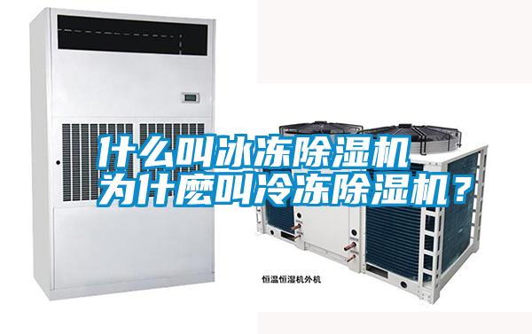 什么叫冰凍除濕機(jī) 為什麼叫冷凍除濕機(jī)？