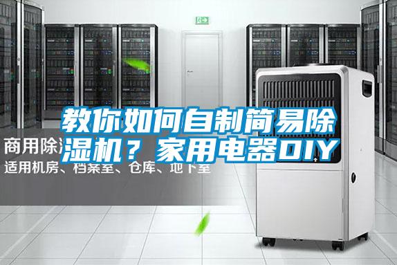 教你如何自制簡易除濕機？家用電器DIY