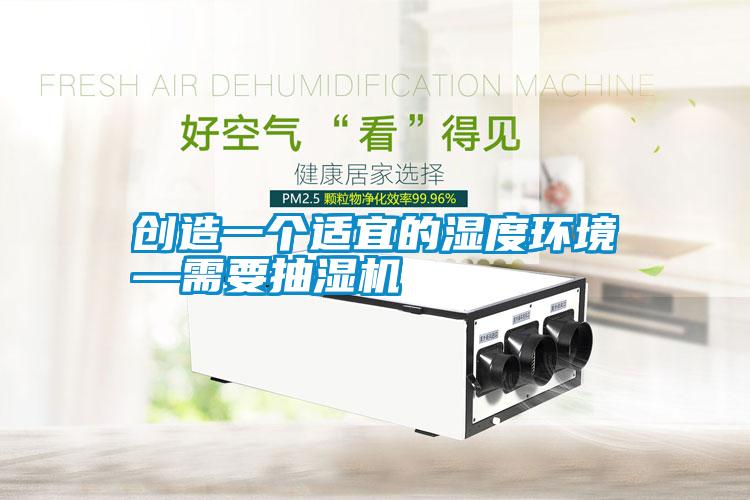 創(chuàng)造一個適宜的濕度環(huán)境—需要抽濕機