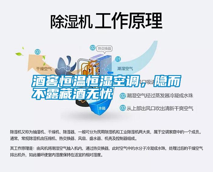 酒窖恒溫恒濕空調(diào)，隱而不露藏酒無憂