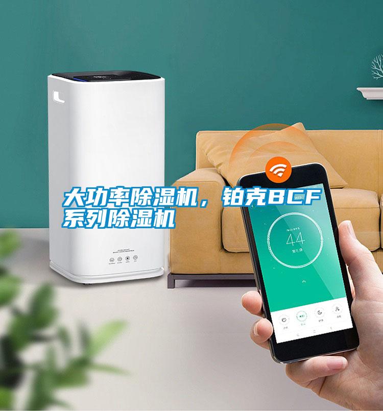 大功率除濕機(jī)，鉑克BCF系列除濕機(jī)