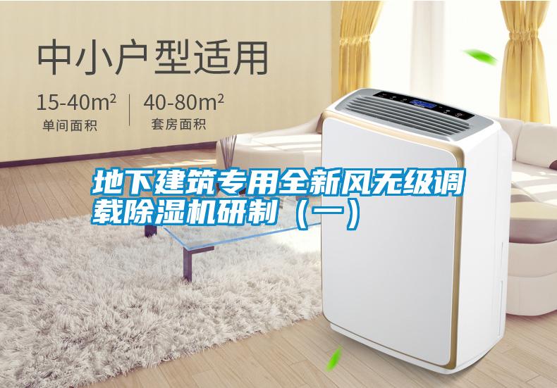 地下建筑專用全新風(fēng)無級調(diào)載除濕機(jī)研制（一）