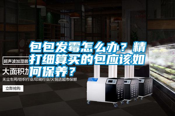 包包發(fā)霉怎么辦？精打細(xì)算買的包應(yīng)該如何保養(yǎng)？