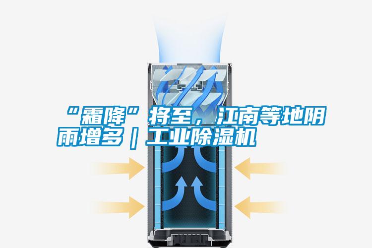 “霜降”將至，江南等地陰雨增多｜工業(yè)除濕機(jī)