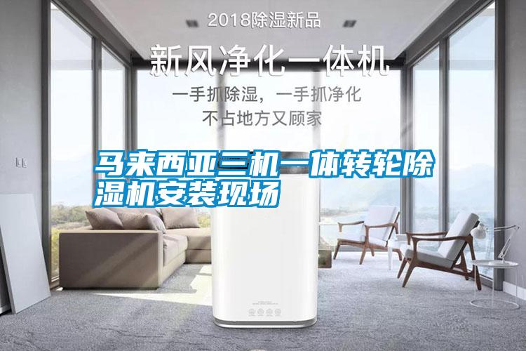 馬來(lái)西亞三機(jī)一體轉(zhuǎn)輪除濕機(jī)安裝現(xiàn)場(chǎng)