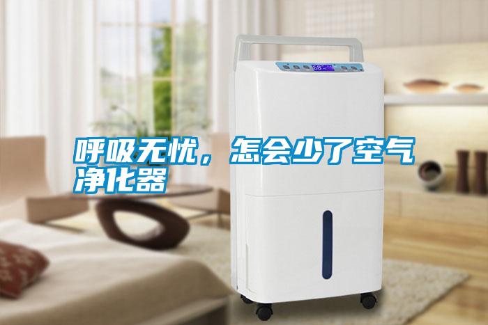 呼吸無憂，怎會少了空氣凈化器