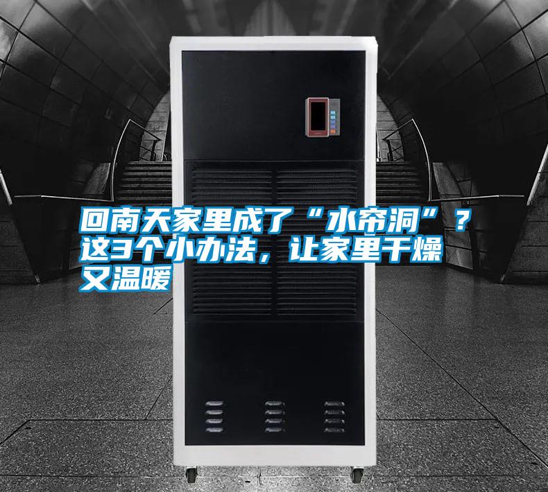 回南天家里成了“水簾洞”？這3個小辦法，讓家里干燥又溫暖