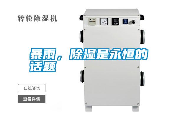 暴雨，除濕是永恒的話題