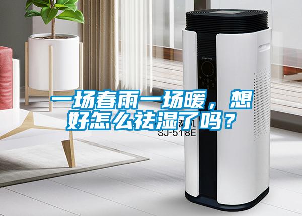 一場春雨一場暖，想好怎么祛濕了嗎？