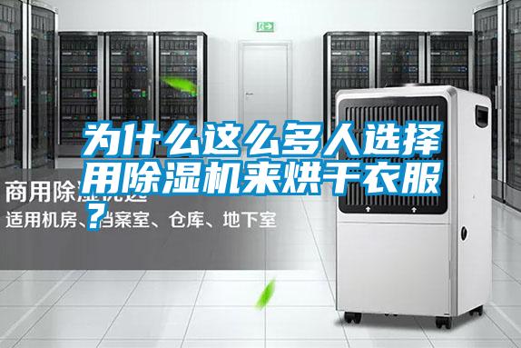 為什么這么多人選擇用除濕機(jī)來(lái)烘干衣服？