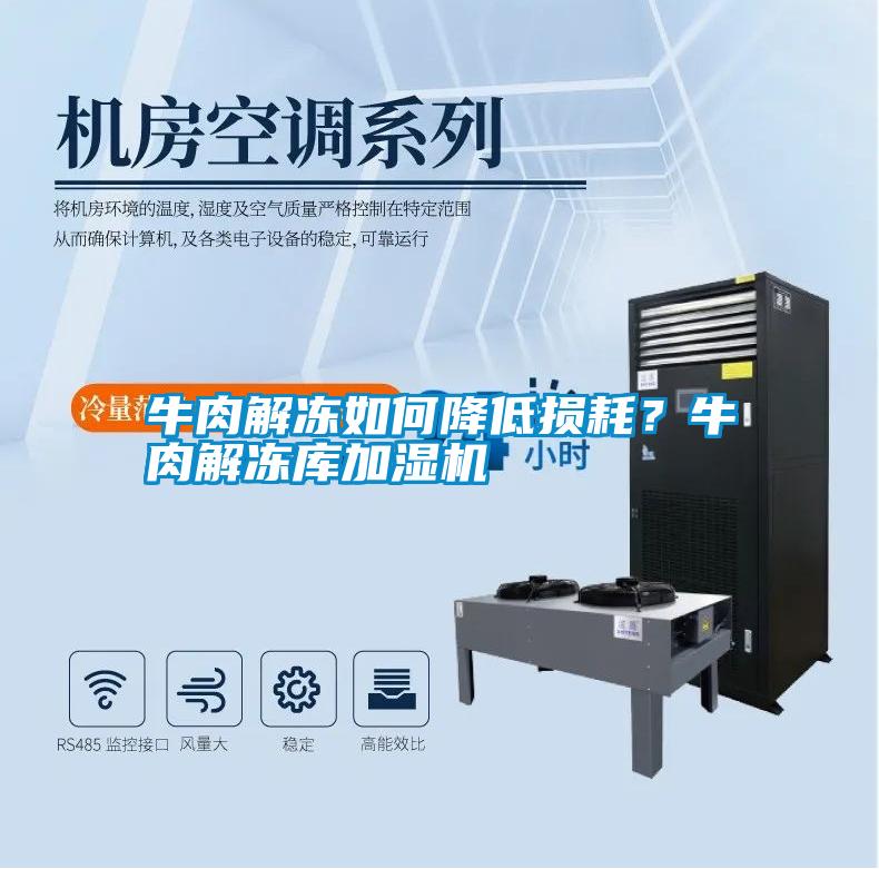 牛肉解凍如何降低損耗？牛肉解凍庫(kù)加濕機(jī)