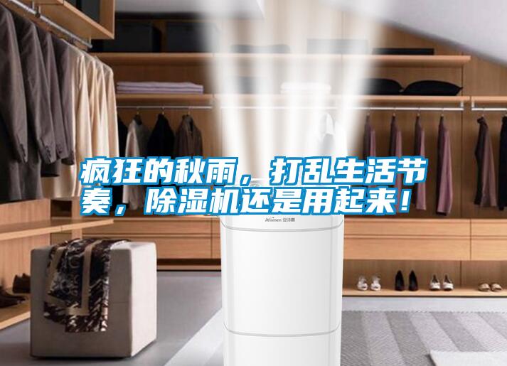 瘋狂的秋雨，打亂生活節(jié)奏，除濕機(jī)還是用起來(lái)！