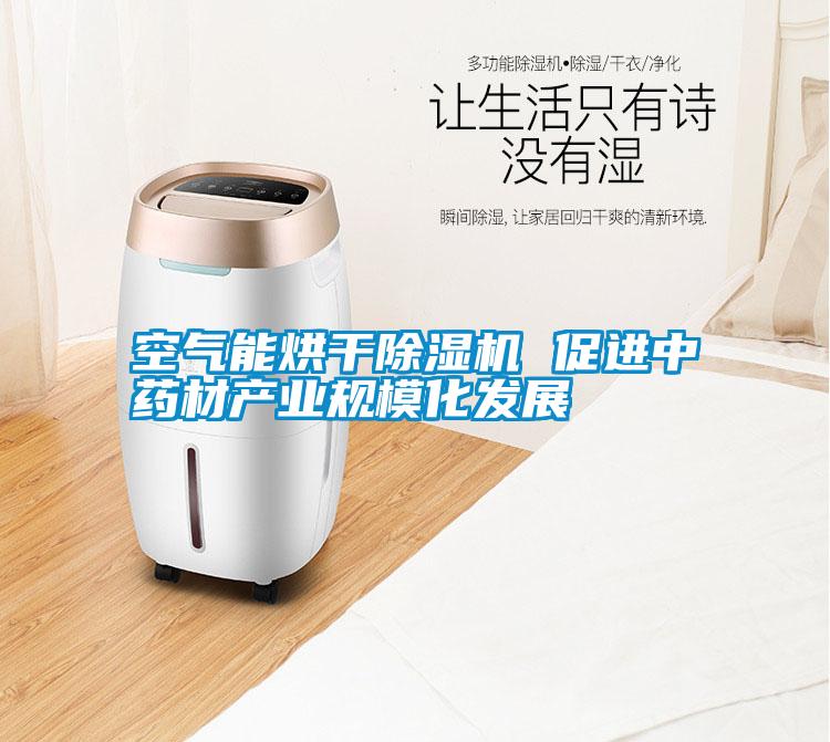 空氣能烘干除濕機 促進中藥材產(chǎn)業(yè)規(guī)?；l(fā)展