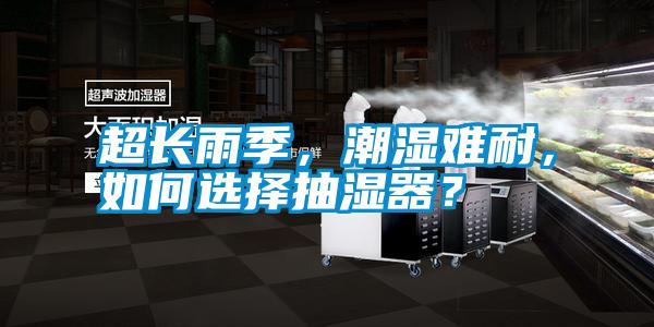 超長(zhǎng)雨季，潮濕難耐，如何選擇抽濕器？