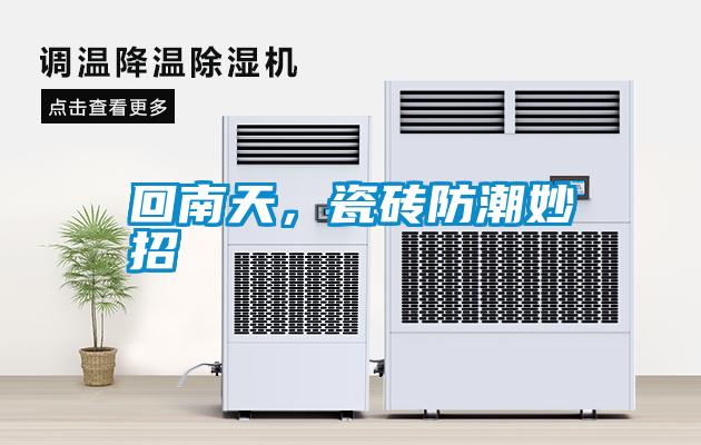 回南天，瓷磚防潮妙招