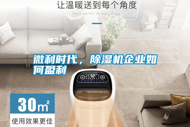 微利時(shí)代，除濕機(jī)企業(yè)如何盈利
