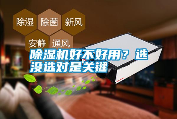 除濕機(jī)好不好用？選沒選對是關(guān)鍵