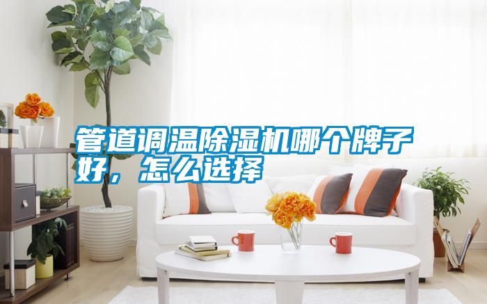 管道調(diào)溫除濕機(jī)哪個牌子好，怎么選擇