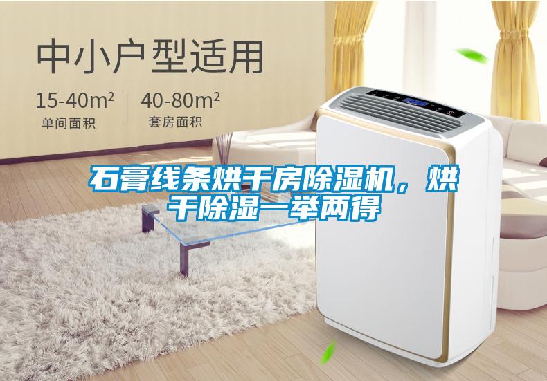 石膏線條烘干房除濕機，烘干除濕一舉兩得