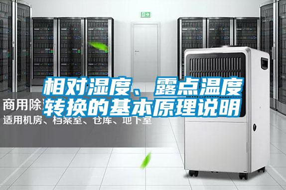 相對濕度、露點溫度轉換的基本原理說明