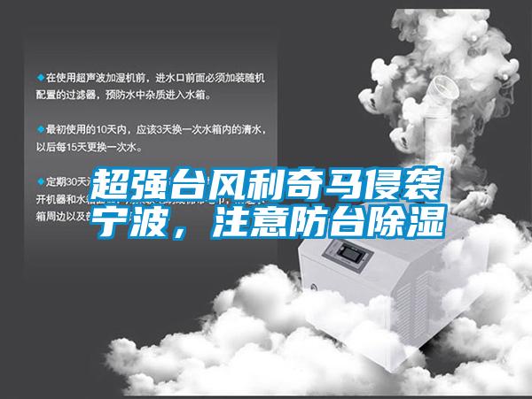 超強(qiáng)臺(tái)風(fēng)利奇馬侵襲寧波，注意防臺(tái)除濕