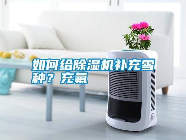 如何給除濕機(jī)補(bǔ)充雪種？充氟