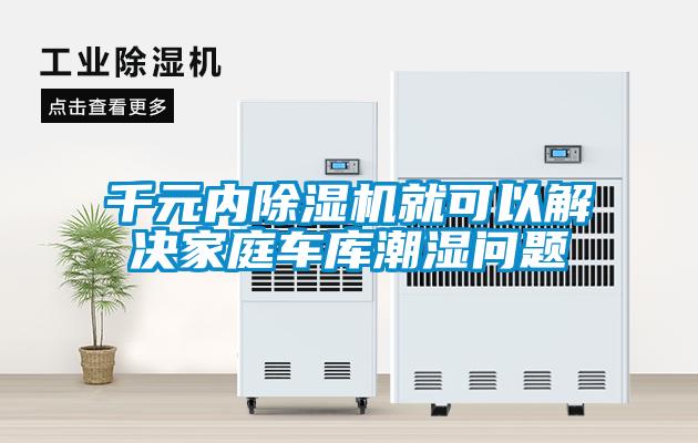 千元內(nèi)除濕機就可以解決家庭車庫潮濕問題
