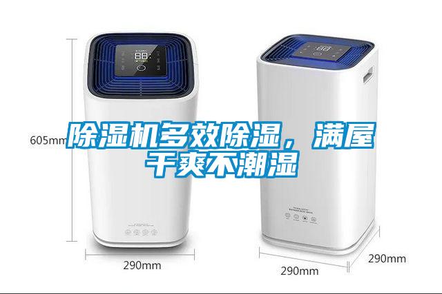 除濕機多效除濕，滿屋干爽不潮濕
