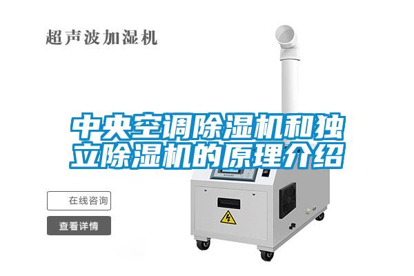 中央空調(diào)除濕機(jī)和獨立除濕機(jī)的原理介紹