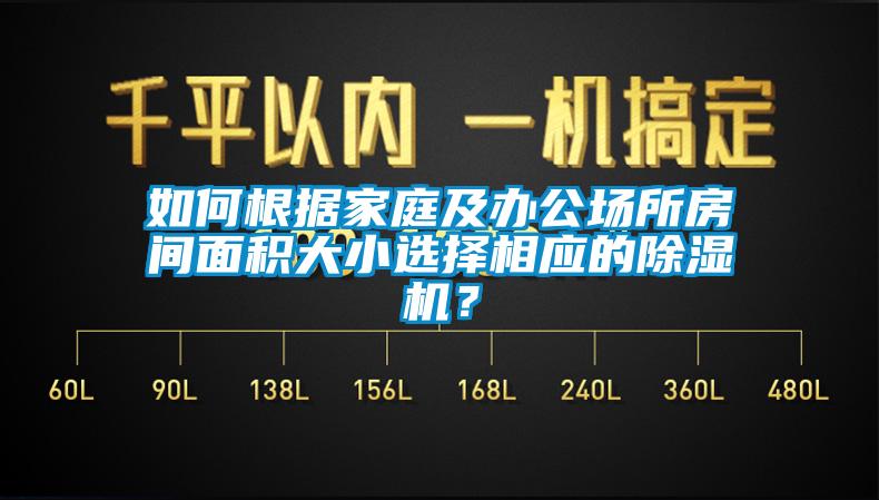 如何根據(jù)家庭及辦公場所房間面積大小選擇相應(yīng)的除濕機？