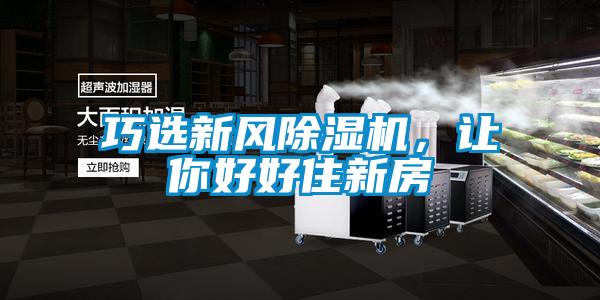 巧選新風(fēng)除濕機(jī)，讓你好好住新房