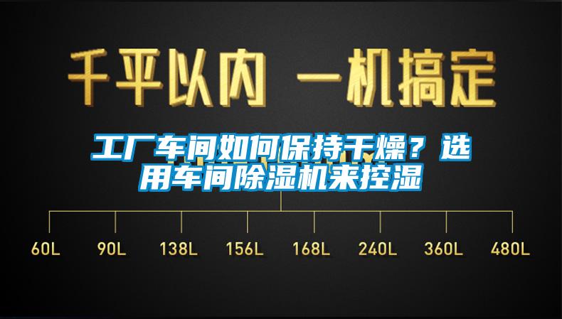 工廠車間如何保持干燥？選用車間除濕機來控濕
