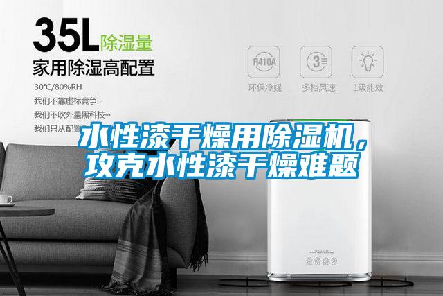水性漆干燥用除濕機，攻克水性漆干燥難題