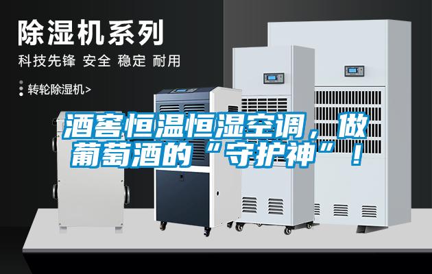 酒窖恒溫恒濕空調(diào)，做葡萄酒的“守護(hù)神”！