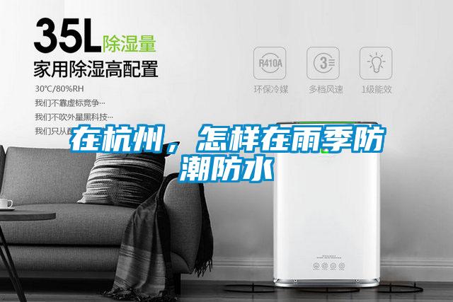 在杭州，怎樣在雨季防潮防水