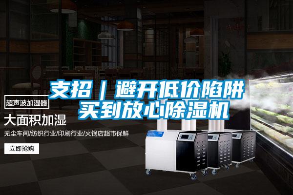 支招｜避開(kāi)低價(jià)陷阱 買(mǎi)到放心除濕機(jī)