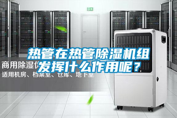 熱管在熱管除濕機(jī)組發(fā)揮什么作用呢？
