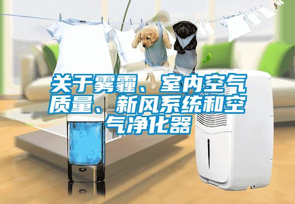 關(guān)于霧霾、室內(nèi)空氣質(zhì)量、新風(fēng)系統(tǒng)和空氣凈化器