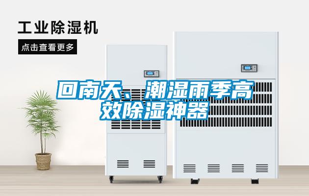 回南天、潮濕雨季高效除濕神器
