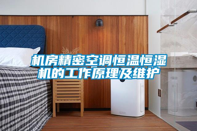 機房精密空調(diào)恒溫恒濕機的工作原理及維護