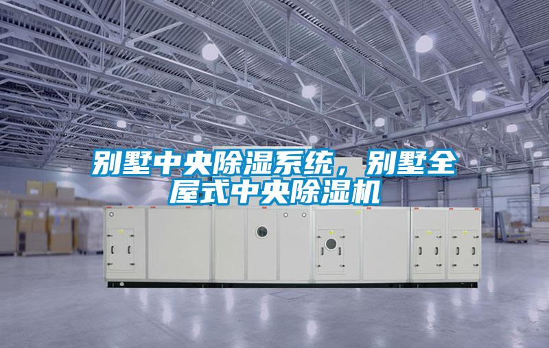 別墅中央除濕系統(tǒng)，別墅全屋式中央除濕機(jī)