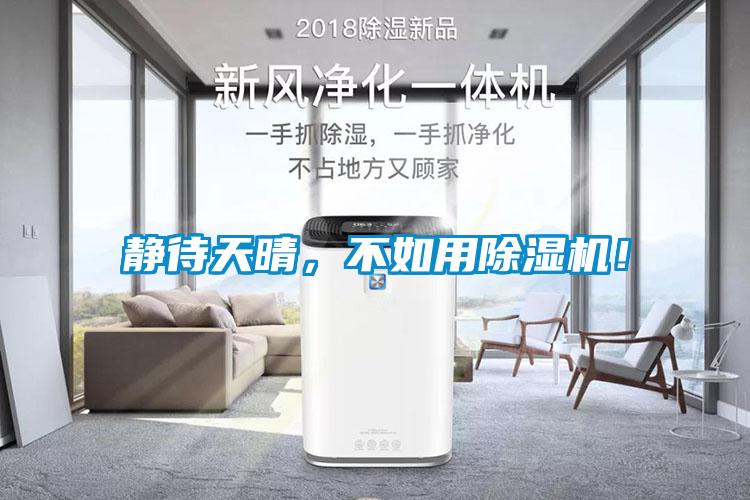靜待天晴，不如用除濕機！