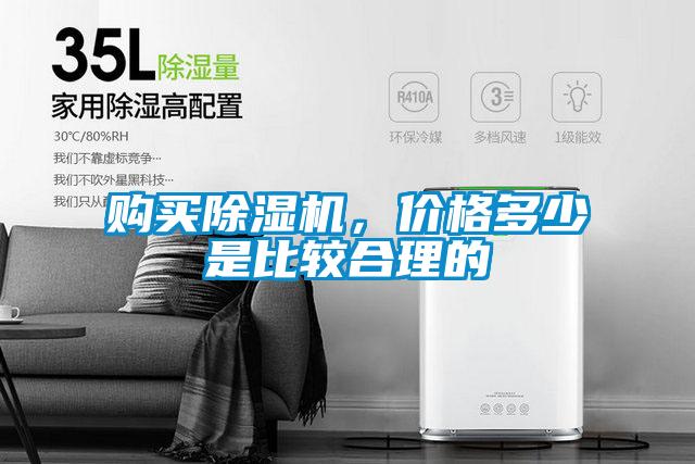 購(gòu)買(mǎi)除濕機(jī)，價(jià)格多少是比較合理的