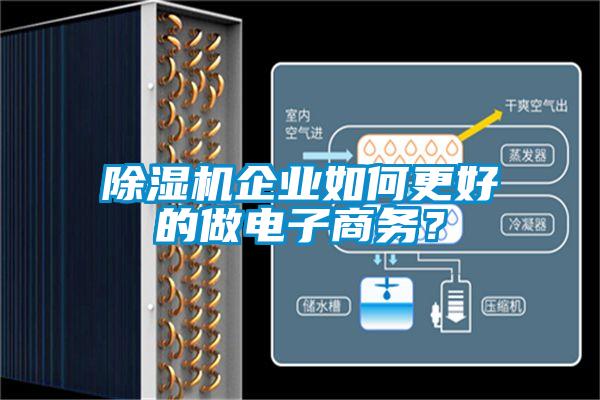 除濕機(jī)企業(yè)如何更好的做電子商務(wù)？