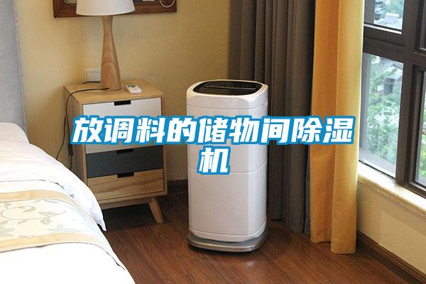 放調(diào)料的儲物間除濕機